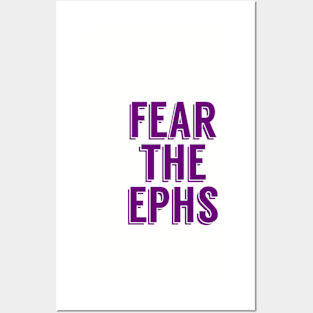 williams college "fear the ephs" (purple) Posters and Art